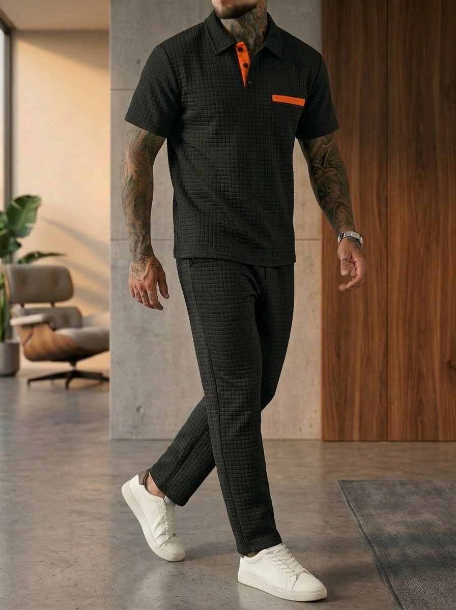 Men'S Fashion Color - Summer New Men's Fashion Color Block