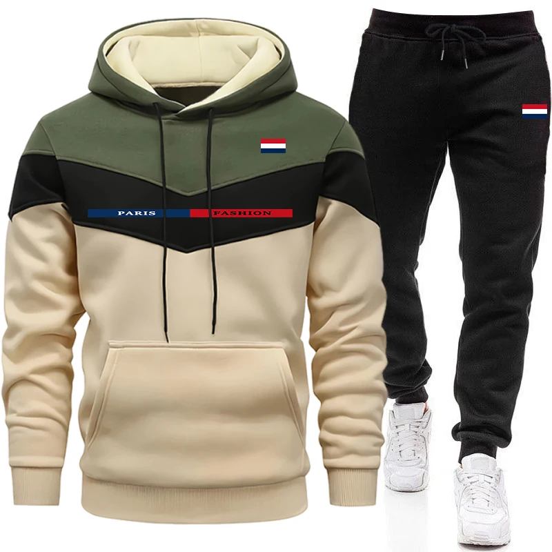 Paris Fashion Men - Fall Winter Daily Casual Sports Jogging