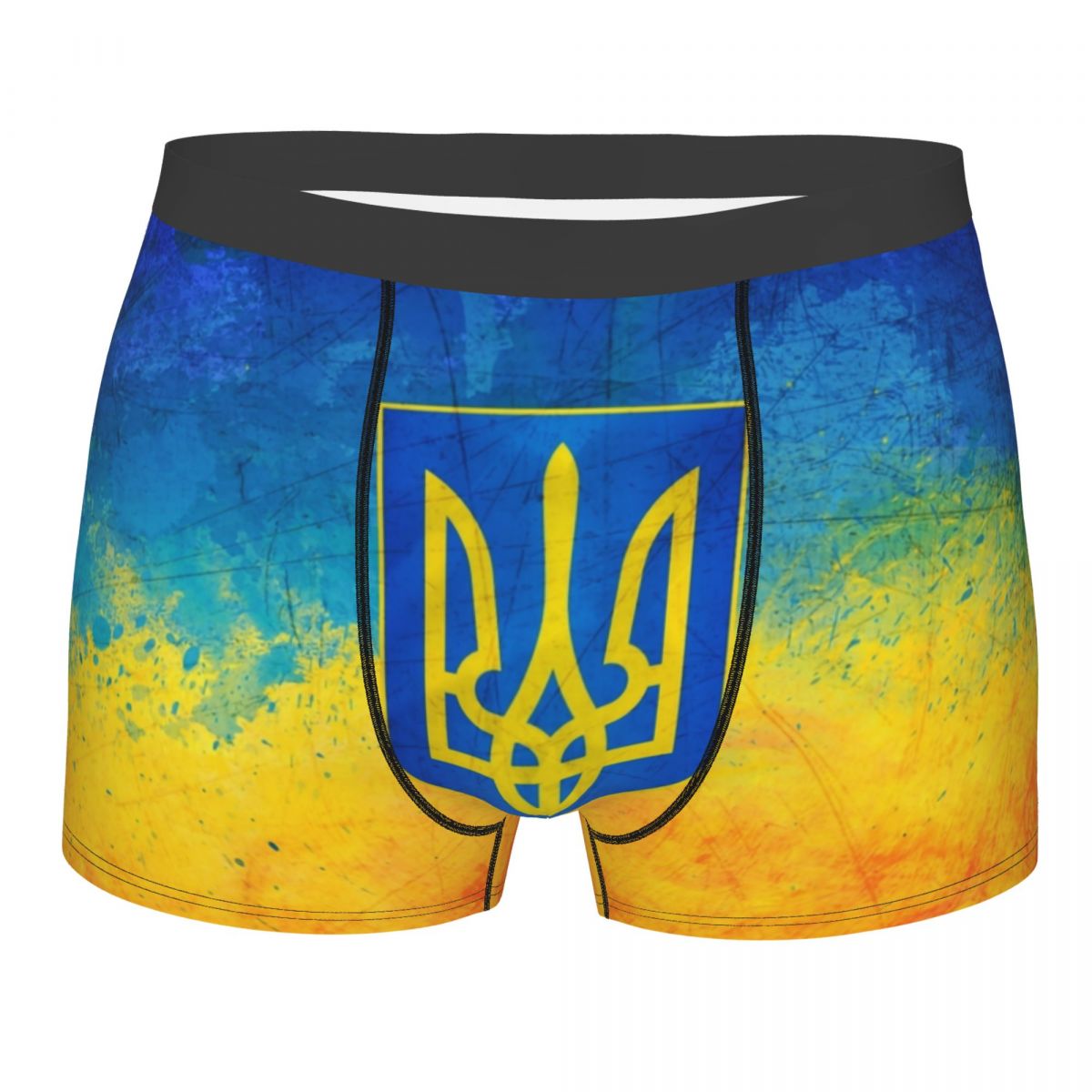 Men'S Fashion Underwear - Male Fashion Flag Of Ukraine Underwear