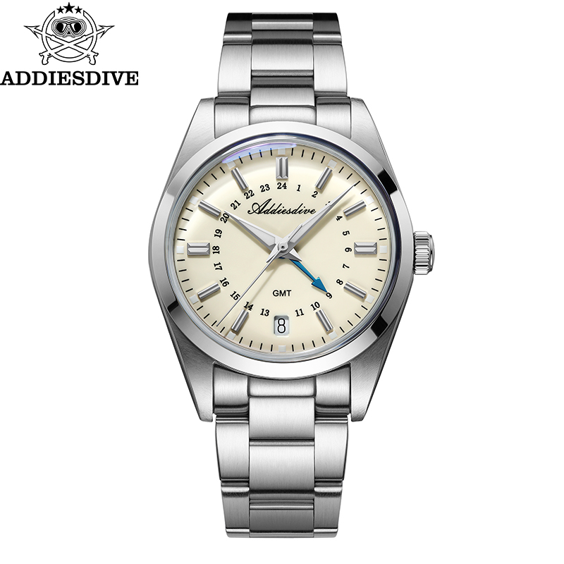 Men'S Fashion Luxury Brands - ADDIESDIVE Hot Brand 36mm Luxury GMT