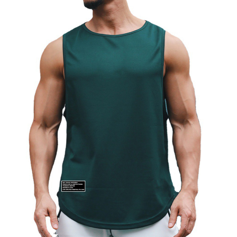 Muscle Tee Workout - Men Gym Singlets Bodybuilding Stringer Tank