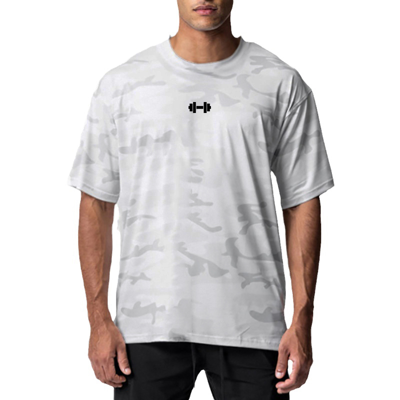 Camouflage Breathable Quick-dr - Muscle Tee Workout review and price