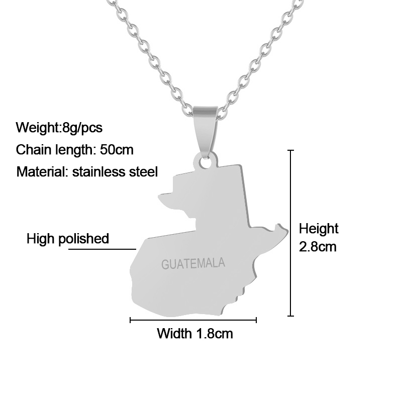 SONYA Guatemala Map Pendant Ne - Men'S Fashion Guatemala review and price