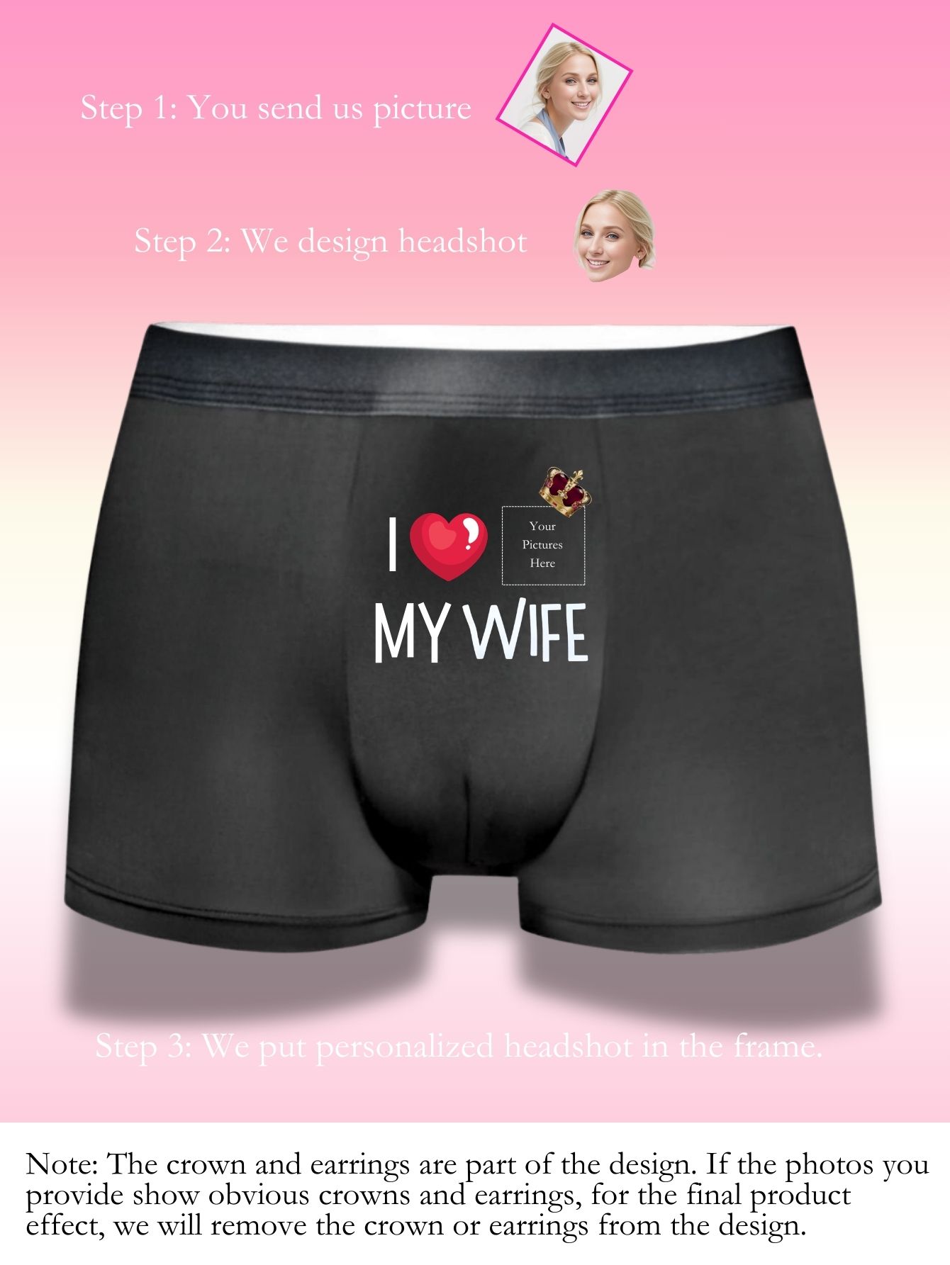 Personalized I LOVE MY WIFE Fa - Men'S Fashion Underwear review and price