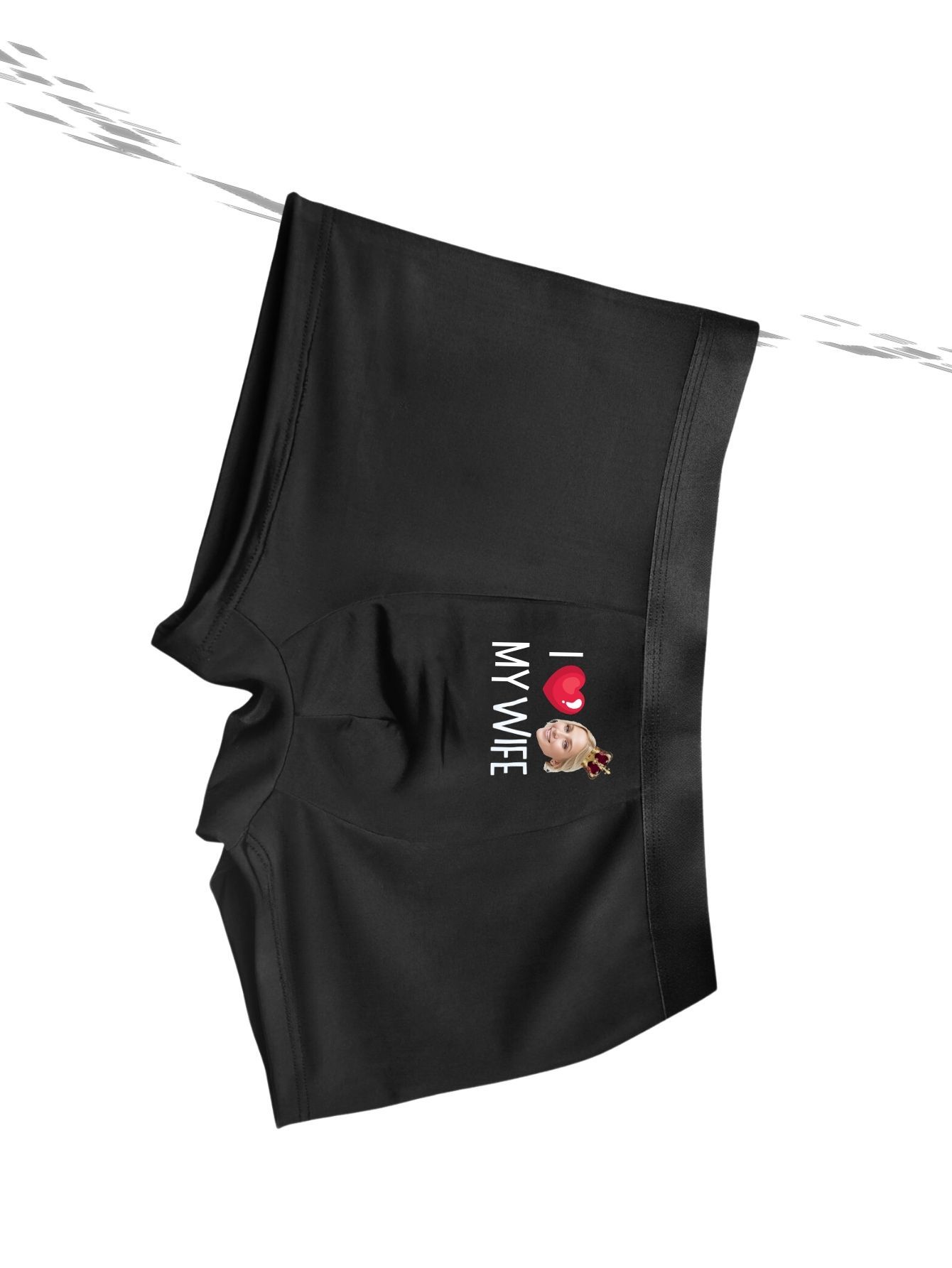 Personalized I LOVE MY WIFE Fa - Men'S Fashion Underwear review and price