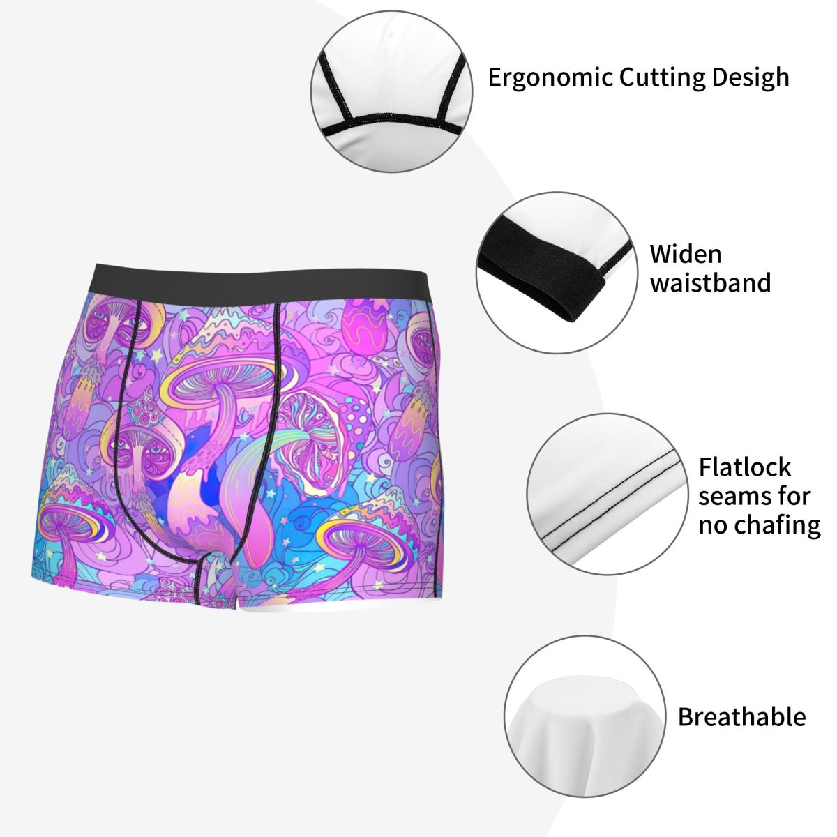 Male Fashion Psychedelic Magic - Men'S Fashion Underwear review and price