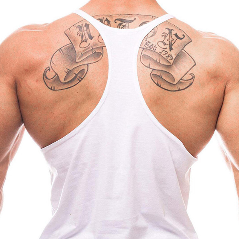 Men's Cotton Gym Warriors Tank - Muscle Tee Workout review and price