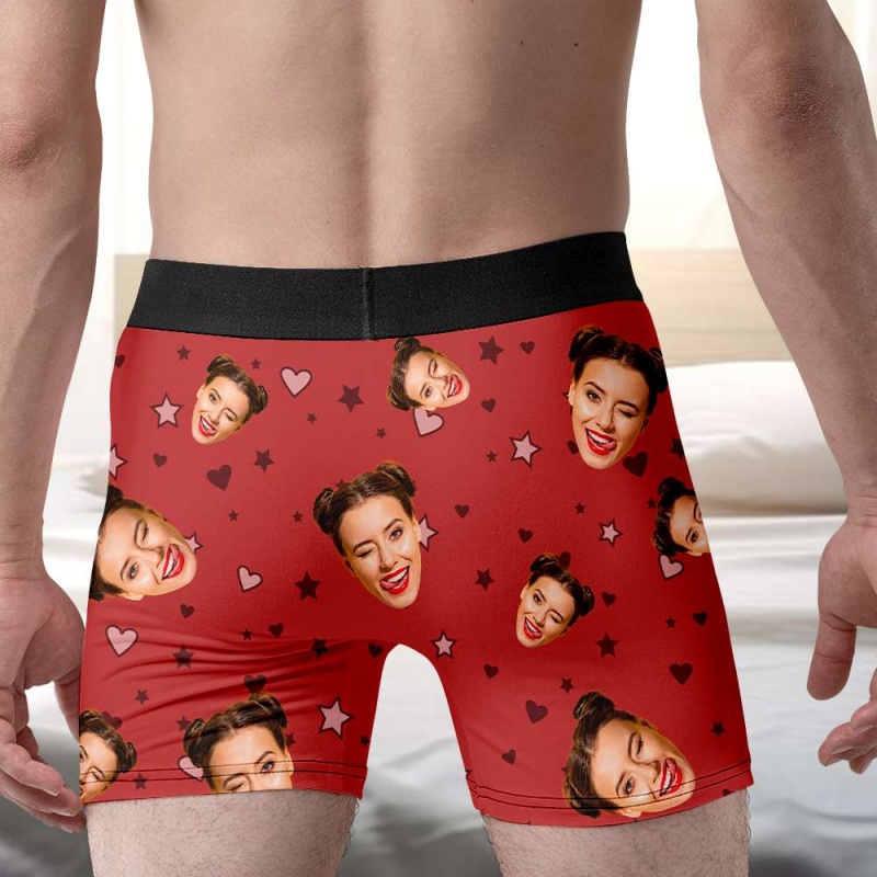 Custom Photo & Name Men's Boxe - Men'S Fashion Underwear review and price