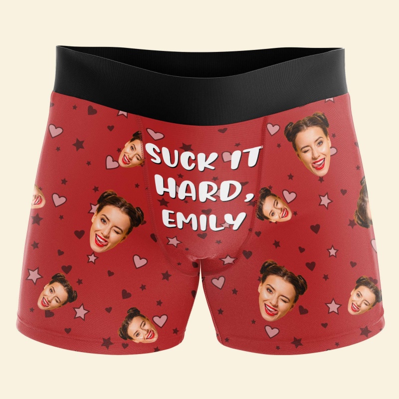Custom Photo & Name Men's Boxe - Men'S Fashion Underwear review and price