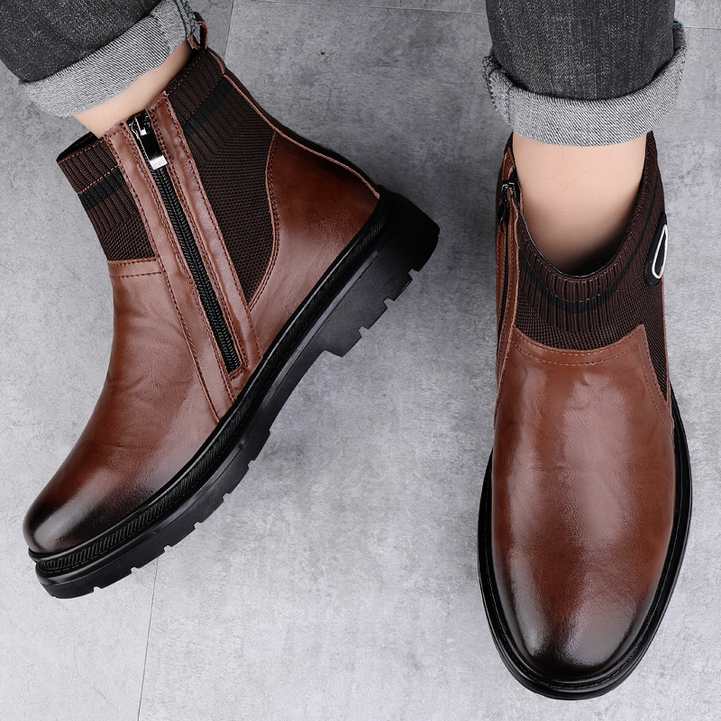 Winter Velvet Warm High Top Ou - Men'S Fashion Luxury Brands review and price
