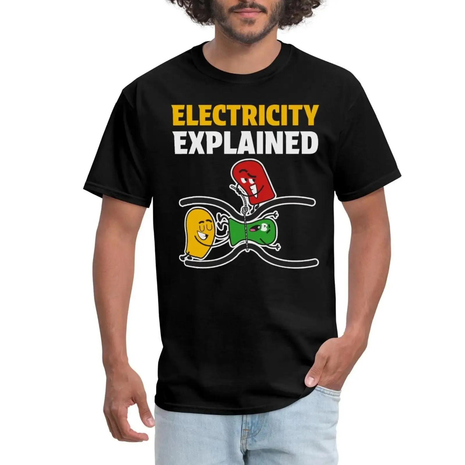 Electricity Explained Humorous - Men'S Fashion Explained review and price
