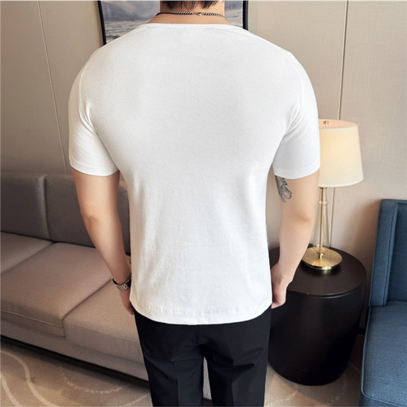 Men's Slim Fit Henley T-Shirt  - Muscle Tee Workout review and price