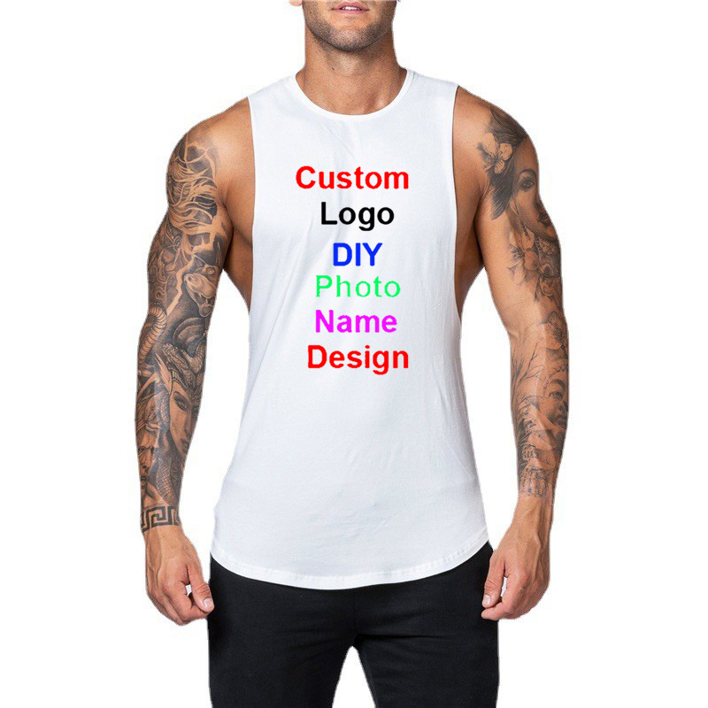 DIY Customized Logo Brand Gym  - Muscle Tee Workout review and price