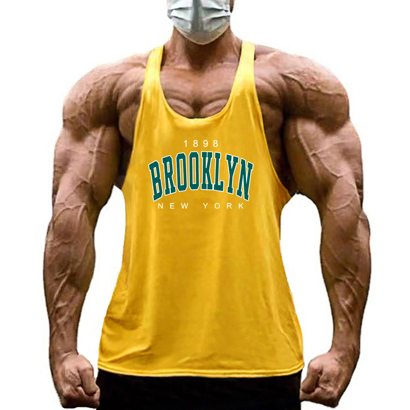 1898 Brooklyn New York Print S - Muscle Tee Workout review and price