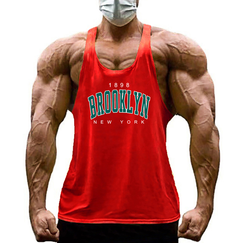 1898 Brooklyn New York Print S - Muscle Tee Workout review and price