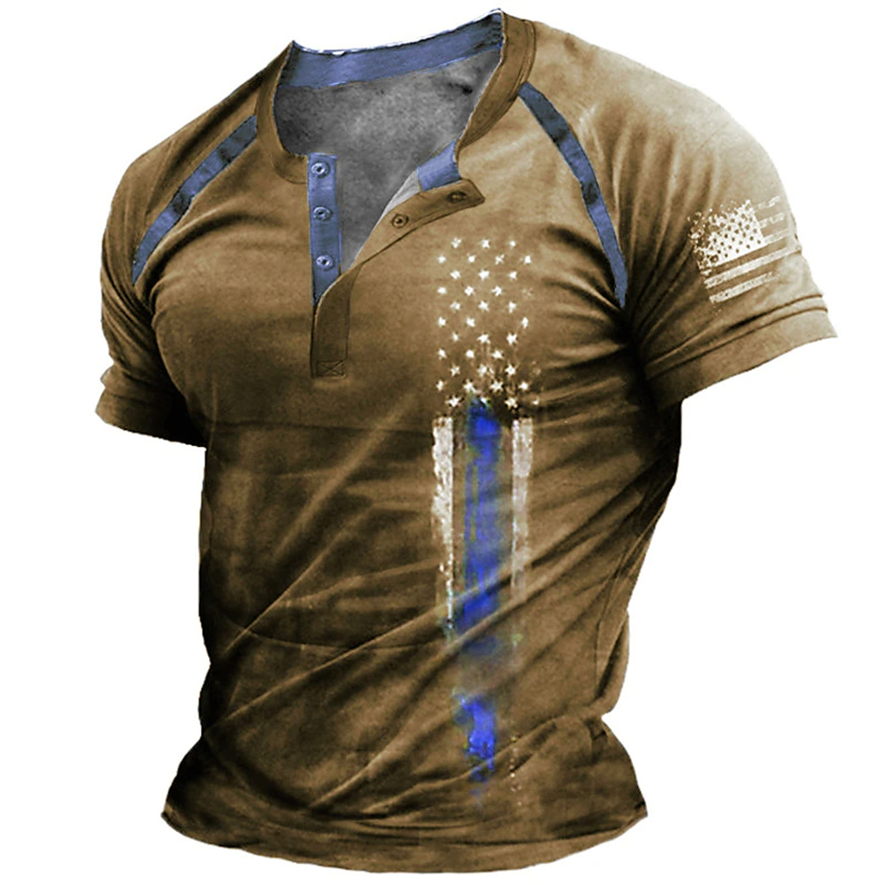 Funny 3D American Flag Print M - Quality Men'S Fashion review and price