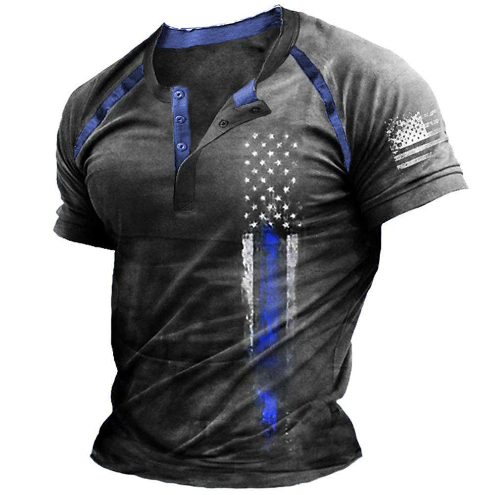 Funny 3D American Flag Print M - Quality Men'S Fashion review and price