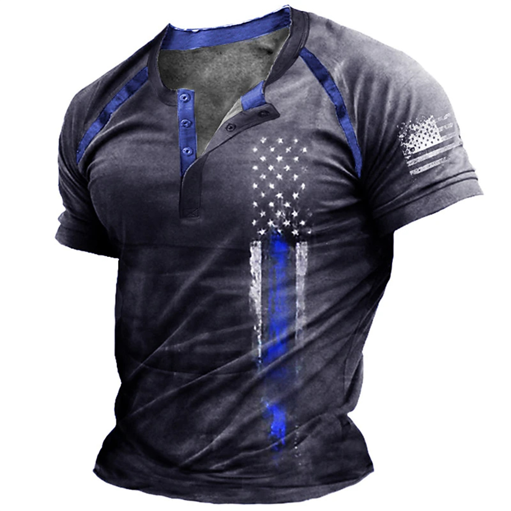 Funny 3D American Flag Print M - Quality Men'S Fashion review and price