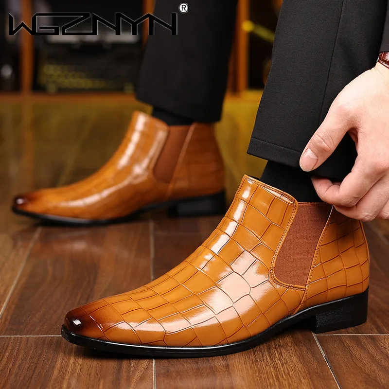 Luxury SIZE 39~48 Men Chelsea  - Men'S Fashion Luxury Brands review and price