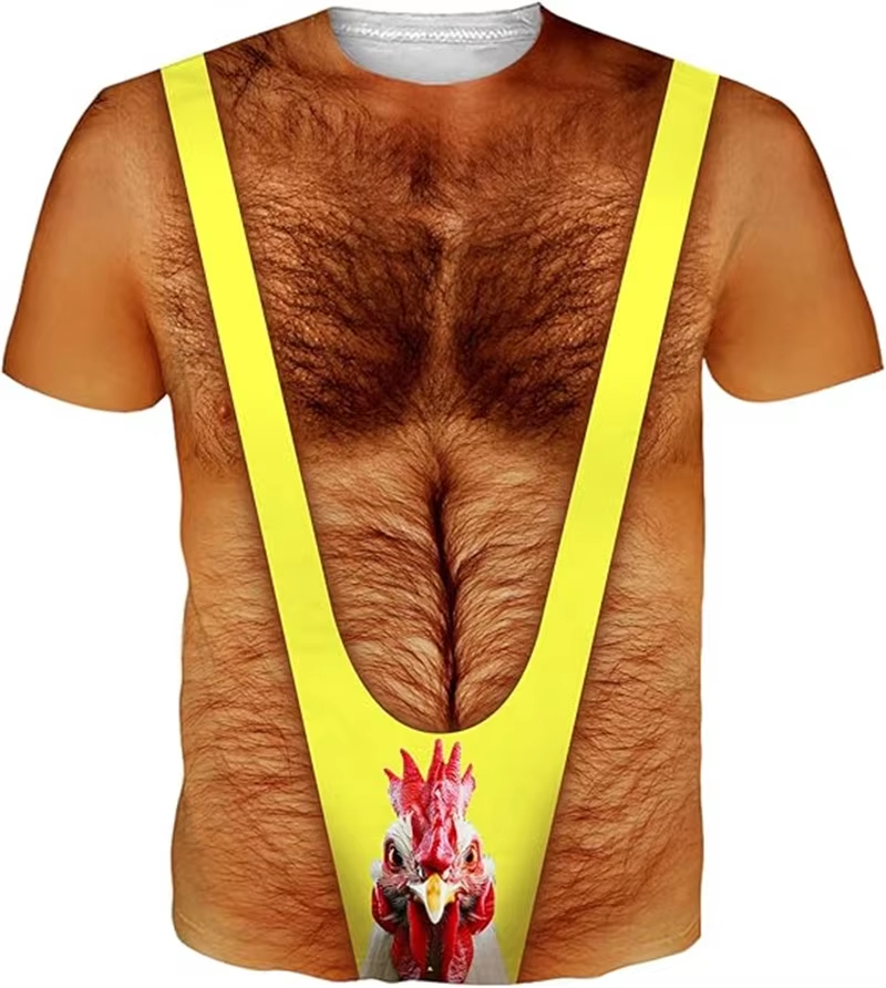 New Funny Muscle Pattern 3D Pr - Muscle Tee Workout review and price