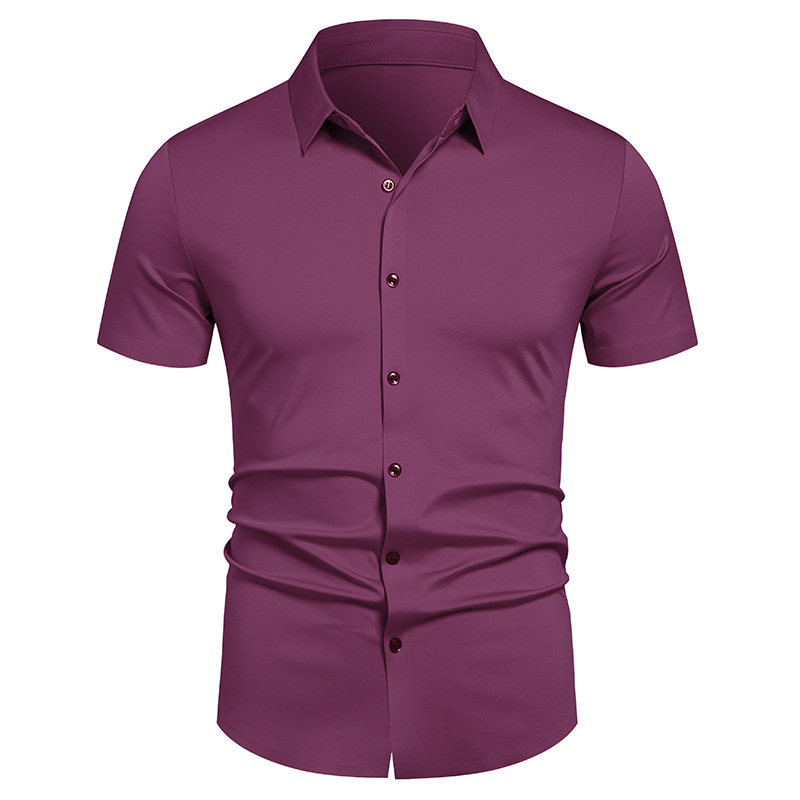 No Ironing Business Shirts Men - Men'S Fashion Color review and price
