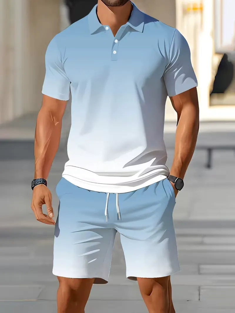 Fashion Summer gradient color  - Men'S Fashion Color review and price