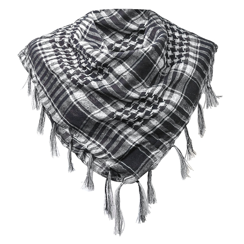 Houndstooth Scarf Plaid Hijab  - Men Fashion Elegant review and price