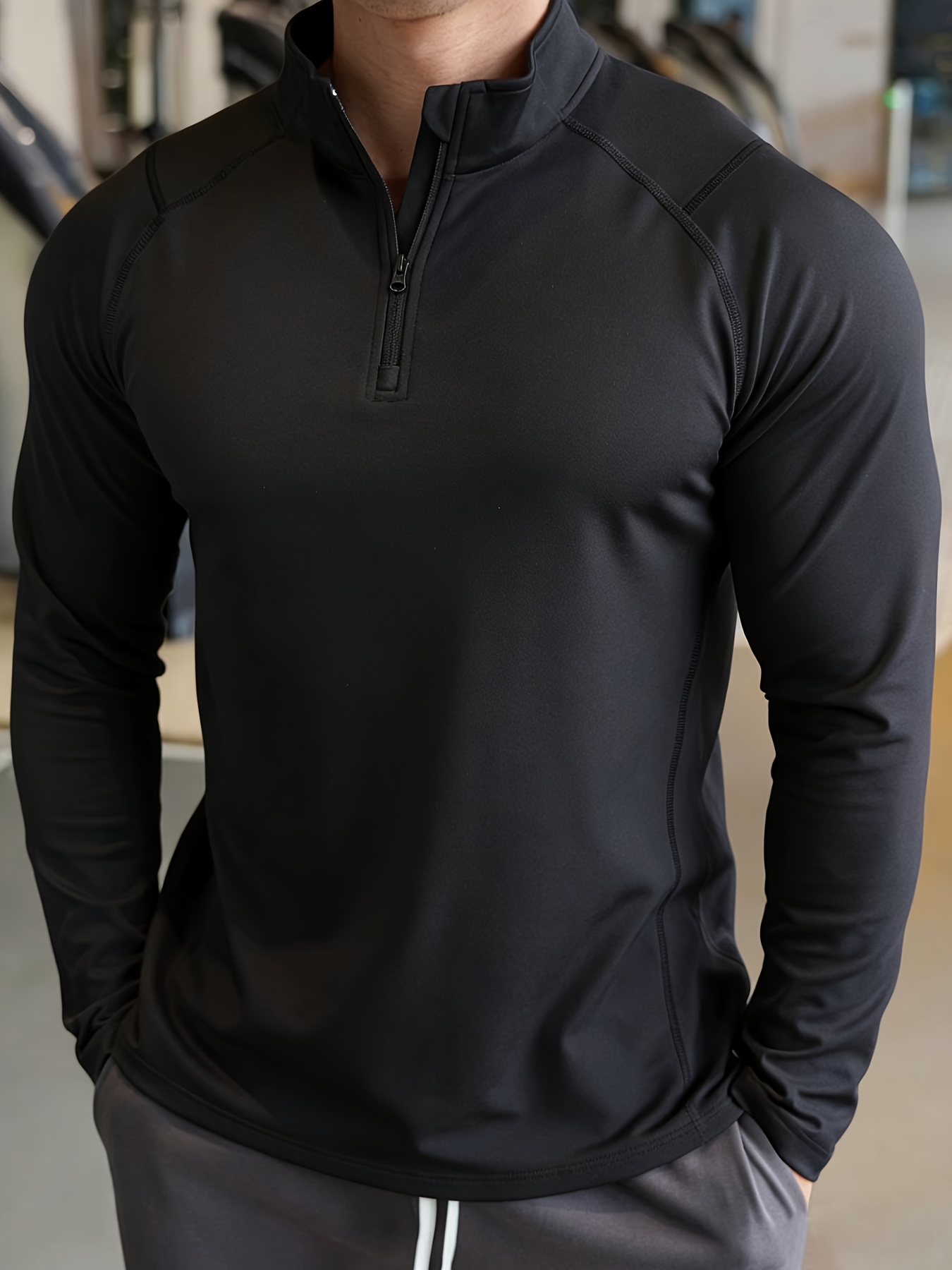 Men's Quick-Drying Long-Sleeve - Muscle Tee Workout review and price