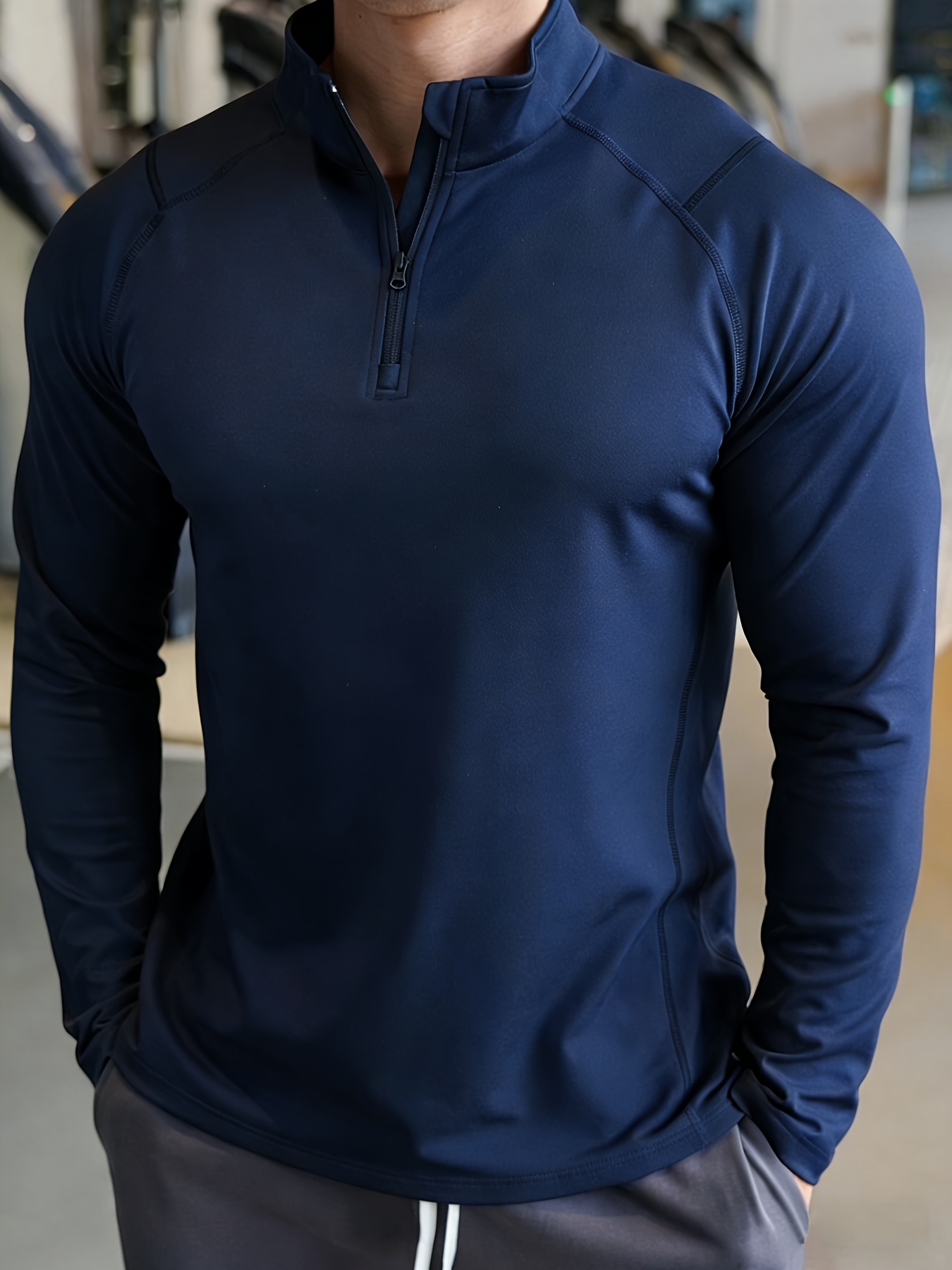 Men's Quick-Drying Long-Sleeve - Muscle Tee Workout review and price