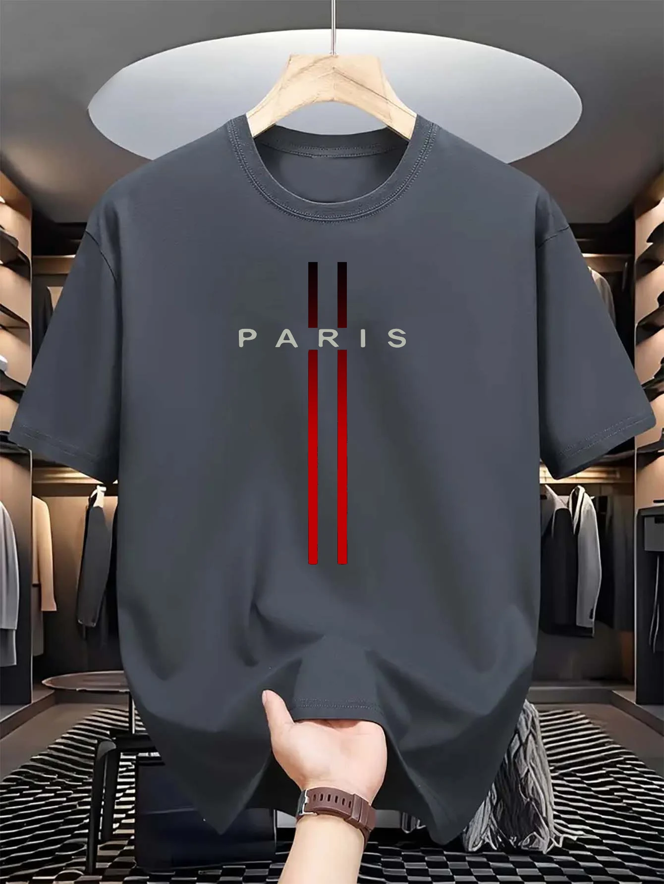 Men's 100% pure cotton summer  - Paris Fashion Men review and price