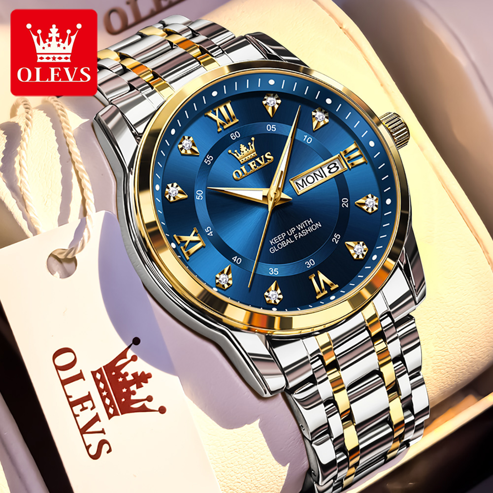 OLEVS Brand Fashion men's watc - Men'S Fashion Luxury Brands review and price