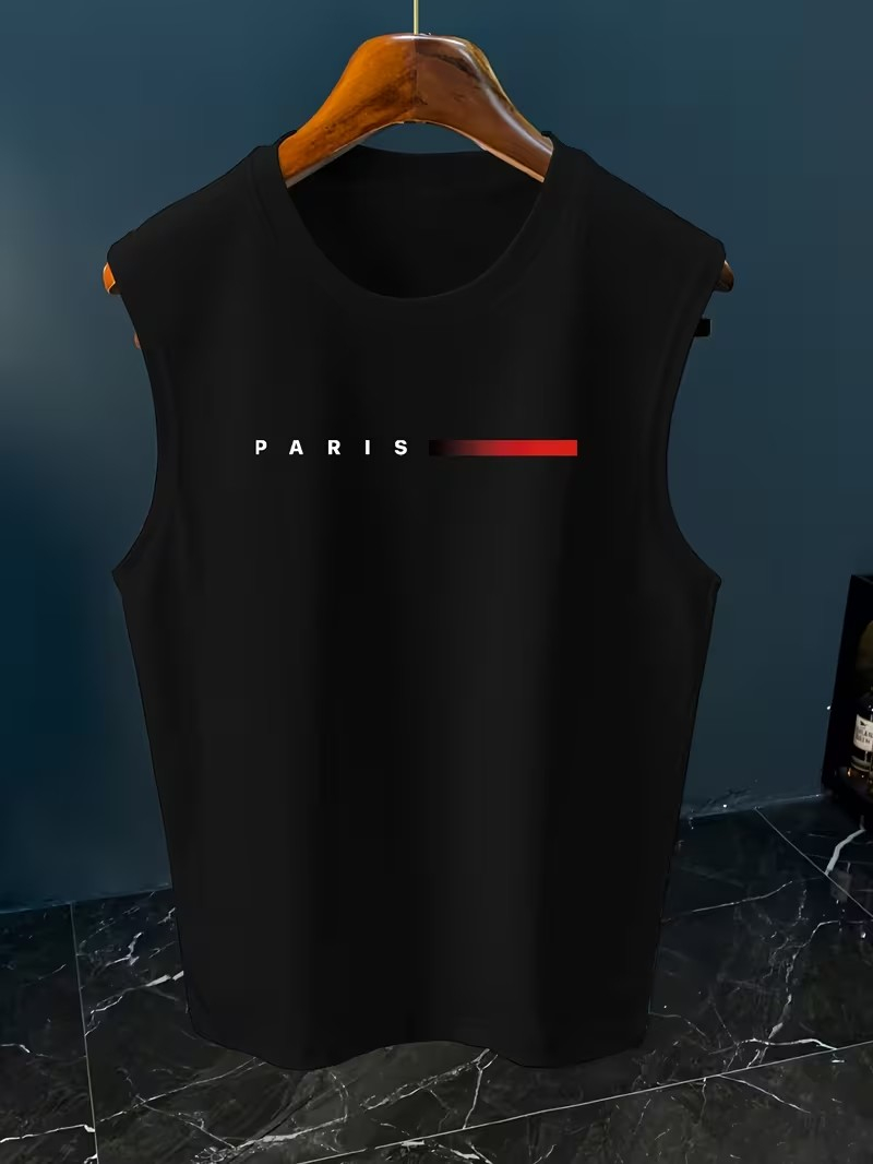 Mens Minimalist Paris Letter P - Paris Fashion Men review and price