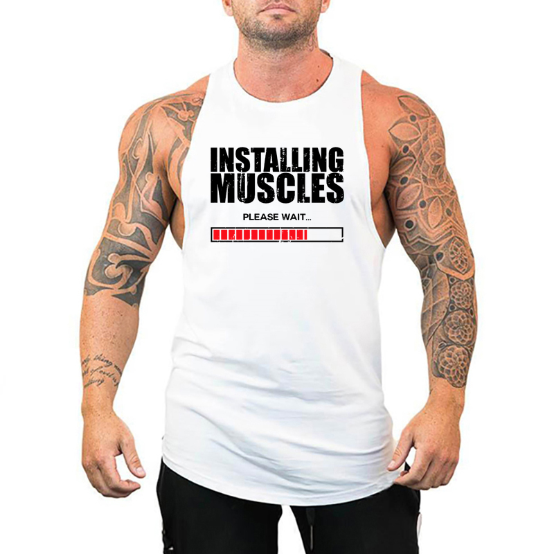 Installing Muscles Please Wait - Muscle Tee Workout review and price