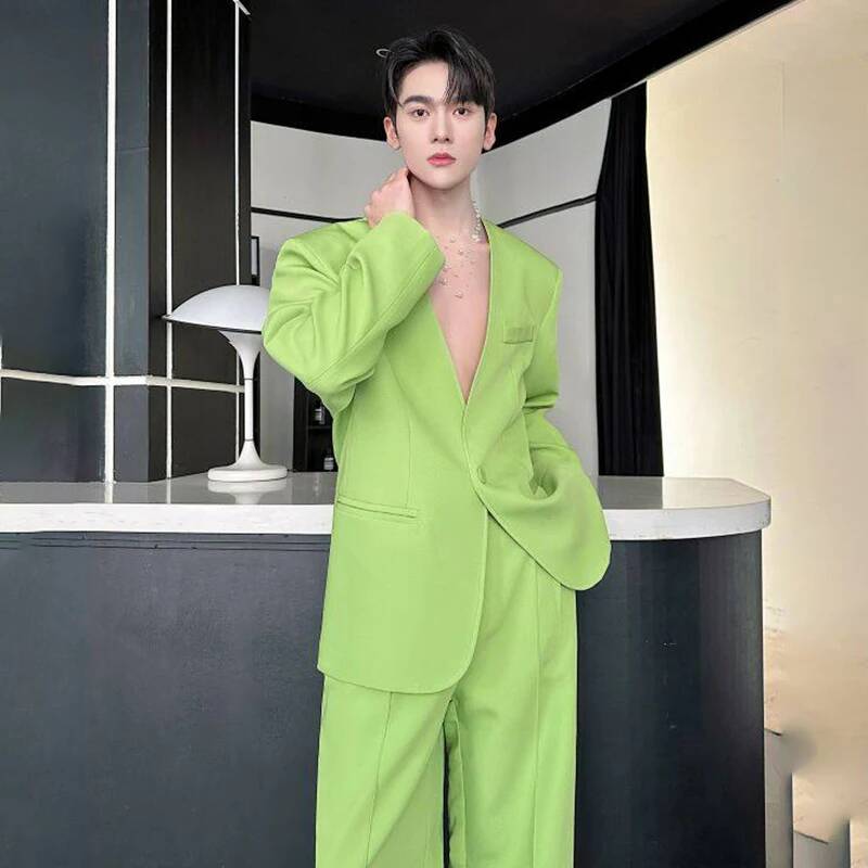 LUZHEN 2026 Spring New Solid C - Men'S Fashion Color review and price