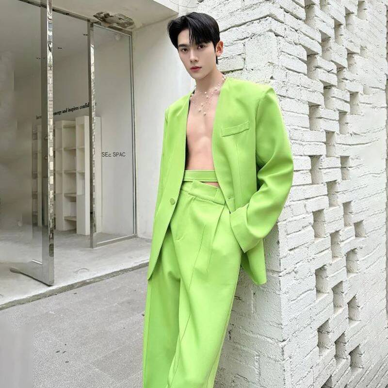 LUZHEN 2026 Spring New Solid C - Men'S Fashion Color review and price