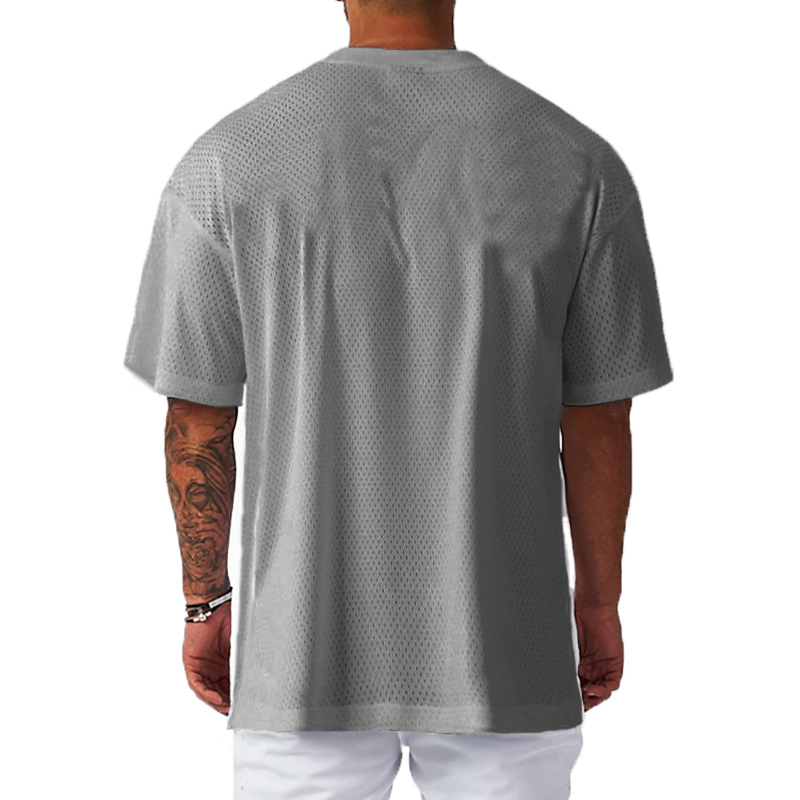Oversized Loose Short Sleeve Q - Muscle Tee Workout review and price