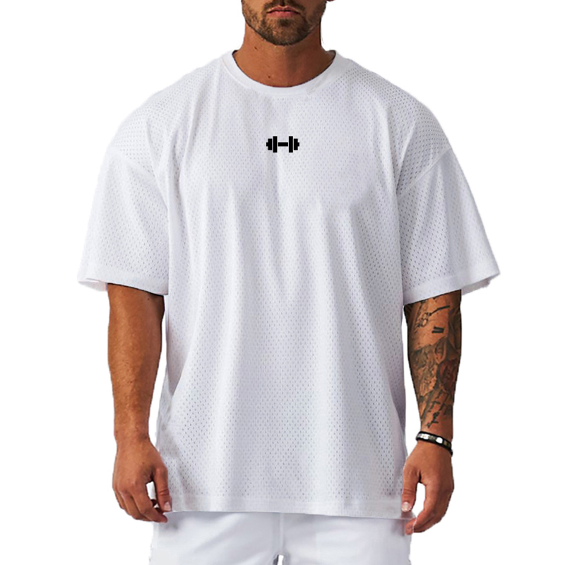 Oversized Loose Short Sleeve Q - Muscle Tee Workout review and price