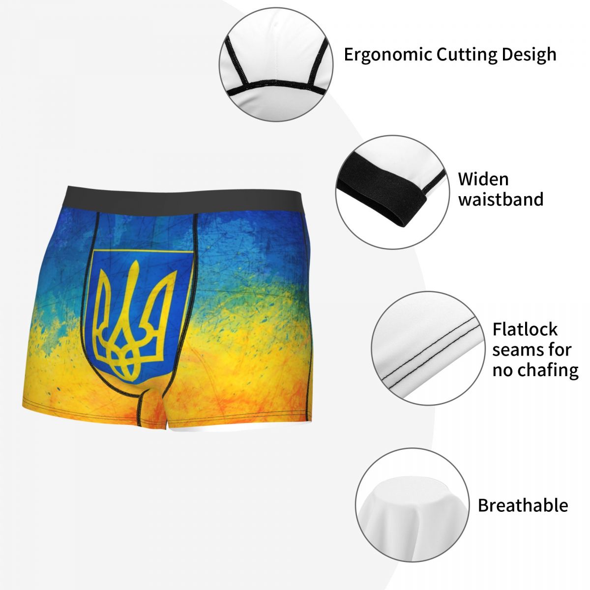 Male Fashion Flag Of Ukraine U - Men'S Fashion Underwear review and price