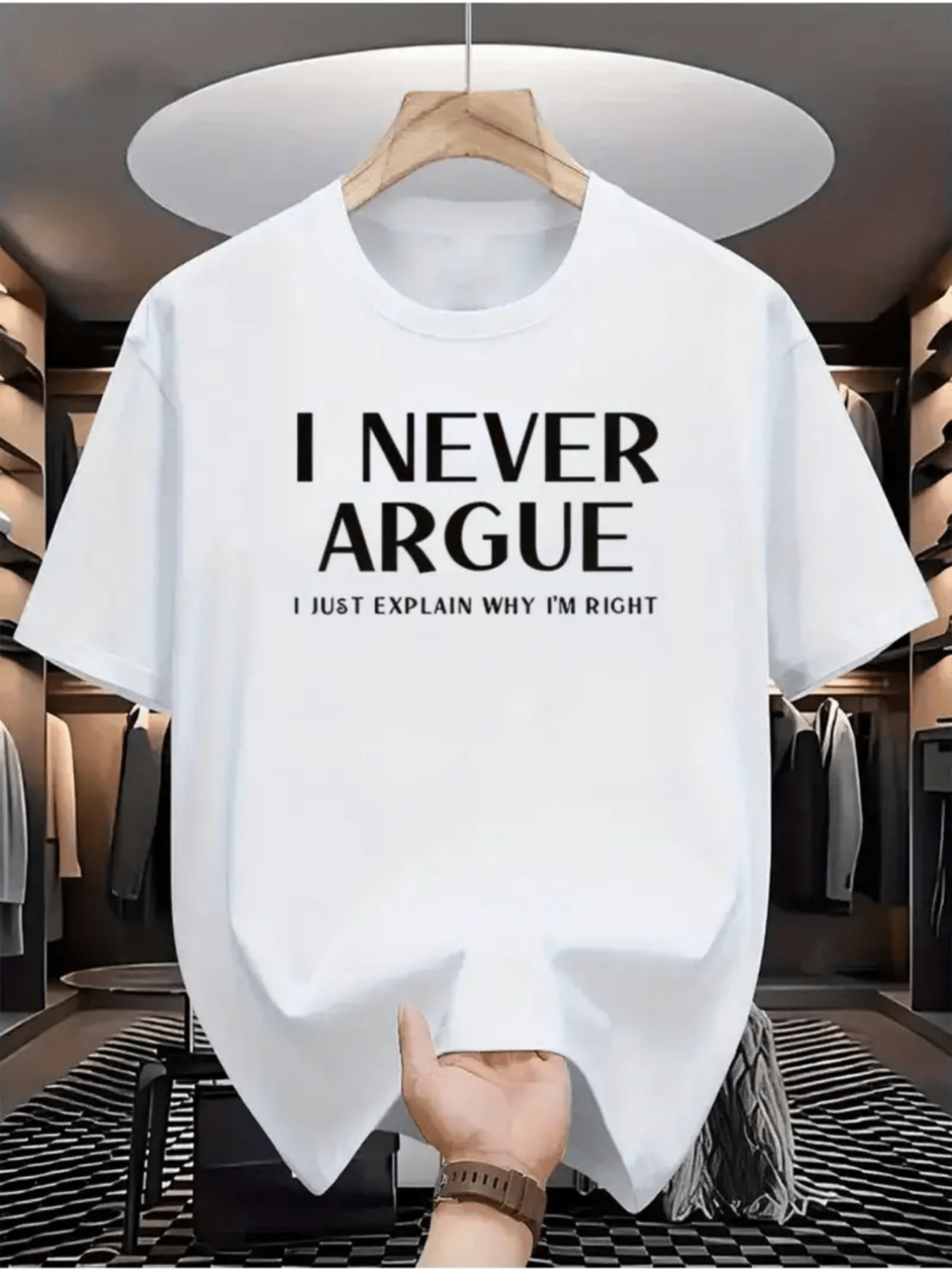I Never Argue I Just Explain W - Men'S Fashion Explained review and price