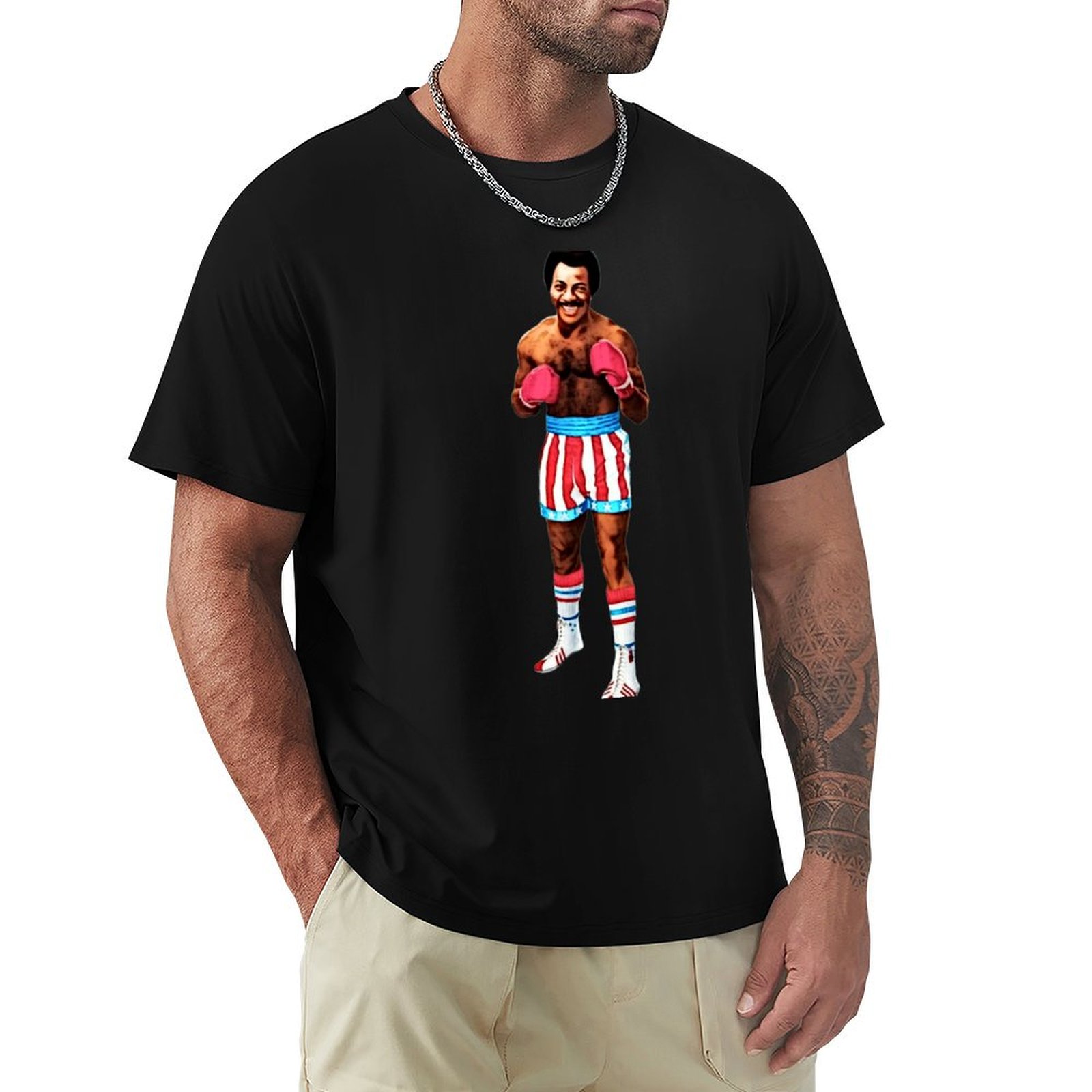 Carl Weathers Apollo Creed T-S - Men'S Fashion For Hot Weather review and price