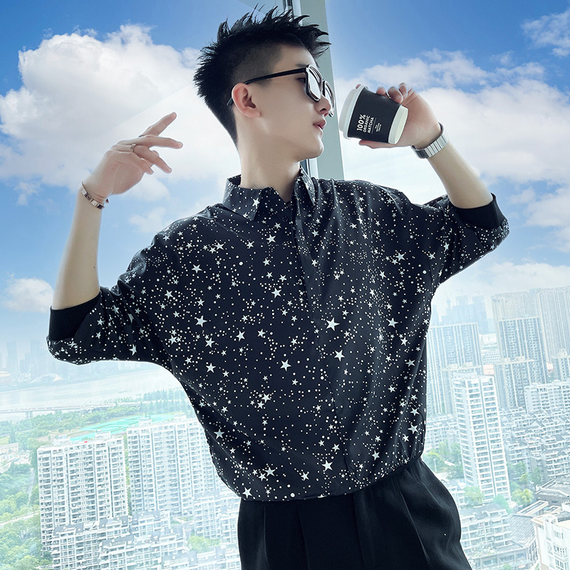 Men's Artistic Starry Flower P - Men'S Fashion For Hot Weather review and price
