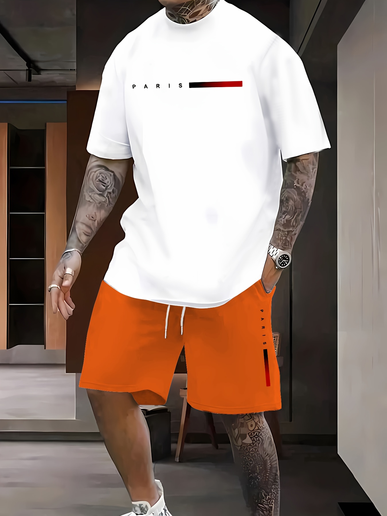 Paris Men's Casual Set Spring/ - Paris Fashion Men review and price