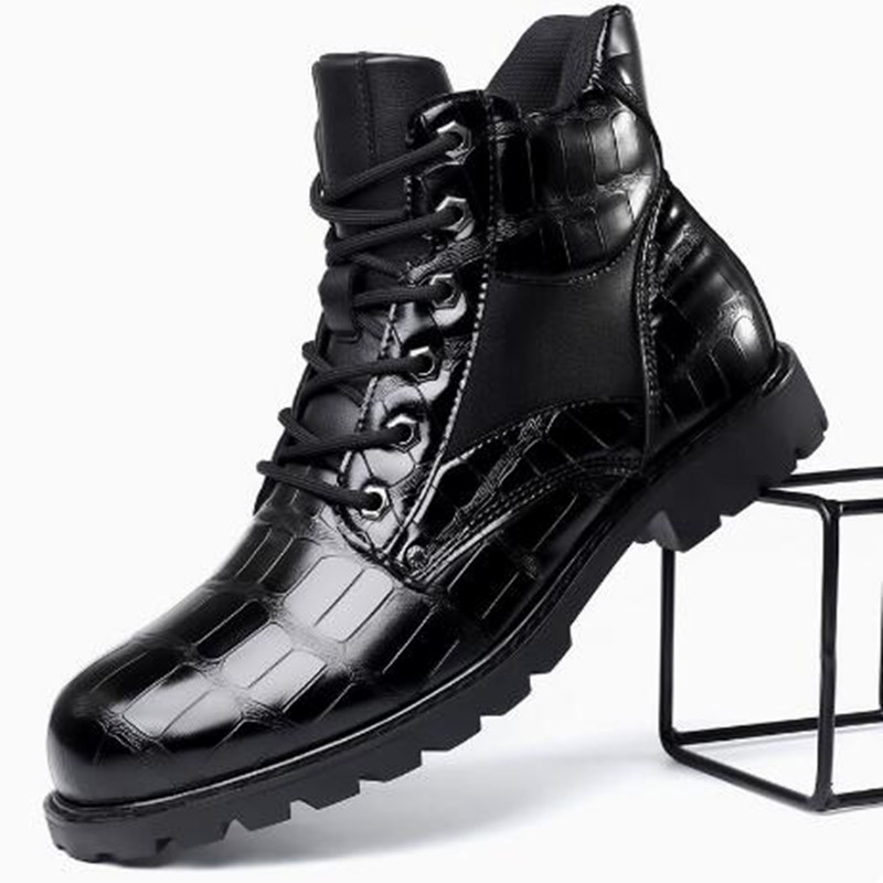 Brand Men Boots Grid Pattern S - Men'S Fashion Luxury Brands review and price