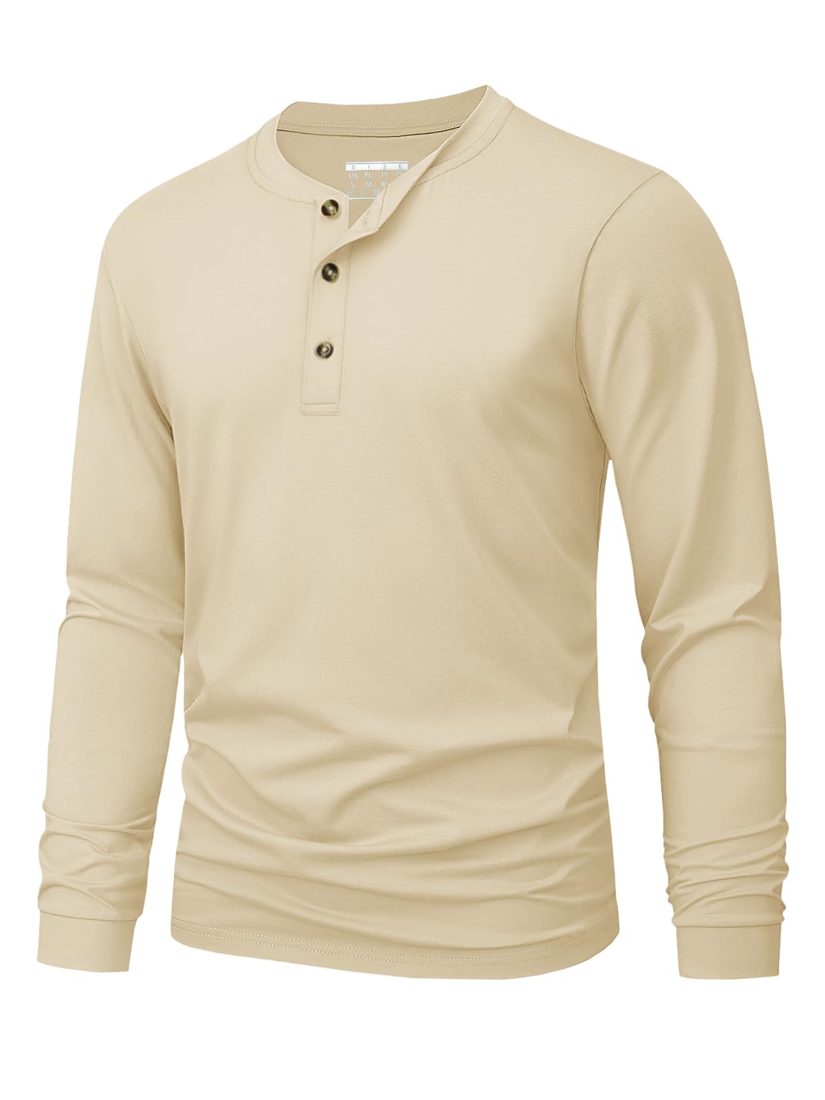 Men's Henley T-Shirt Simple So - Men'S Fashion Color review and price
