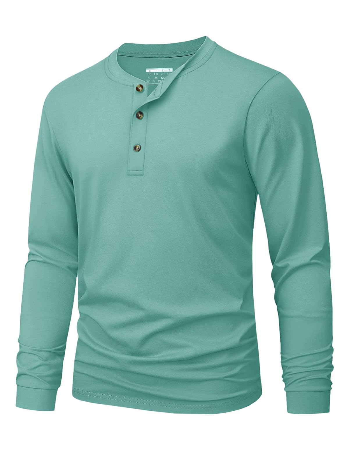 Men's Henley T-Shirt Simple So - Men'S Fashion Color review and price