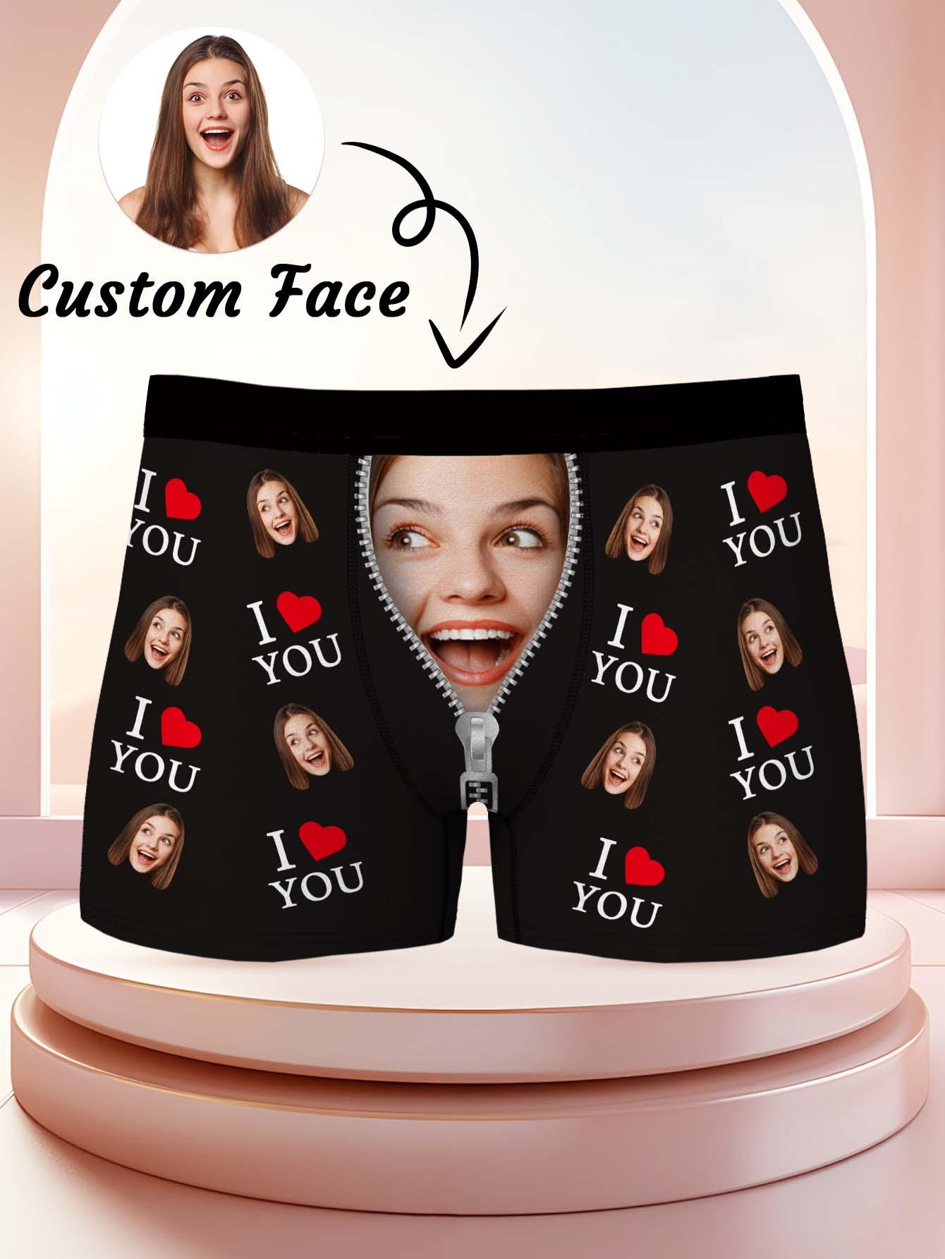 Custom Photo Mens Boxer Briefs - Men'S Fashion Underwear review and price